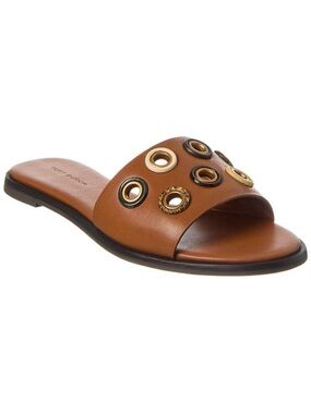 NEW Tory Burch Everly Slides in Classic Cuoco Brown Size 5